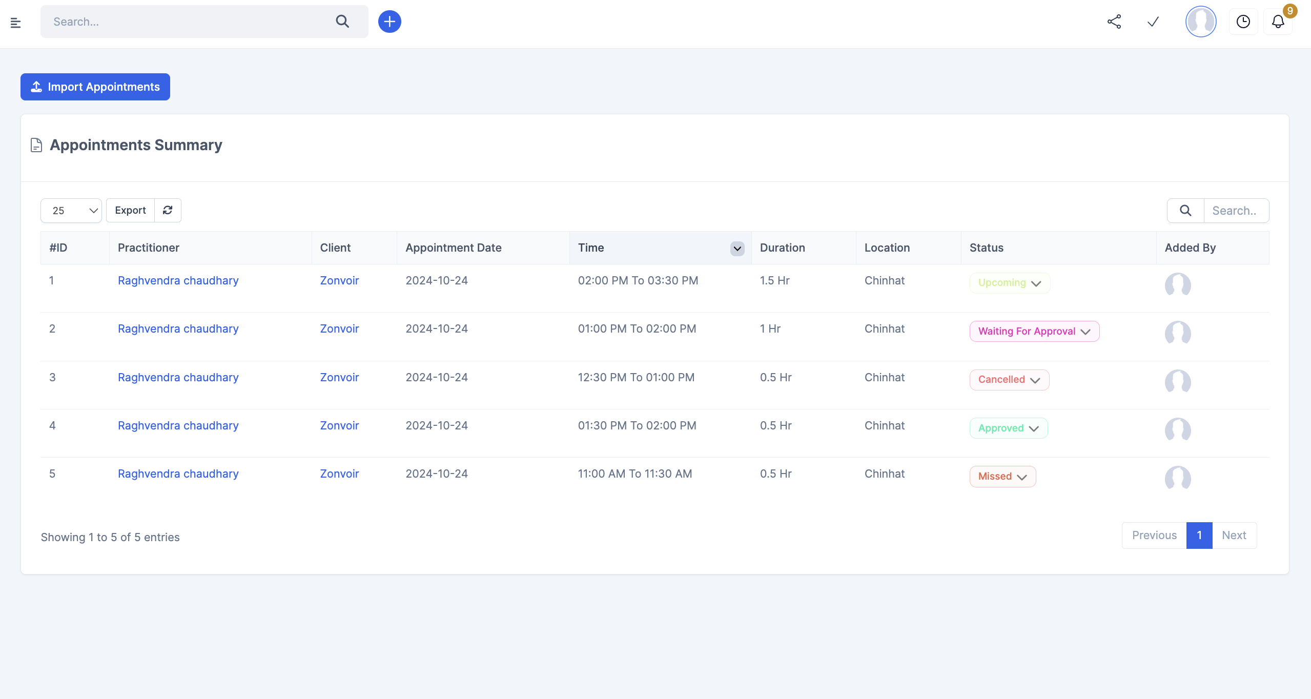 Appointment Module for Perfex CRM - 3