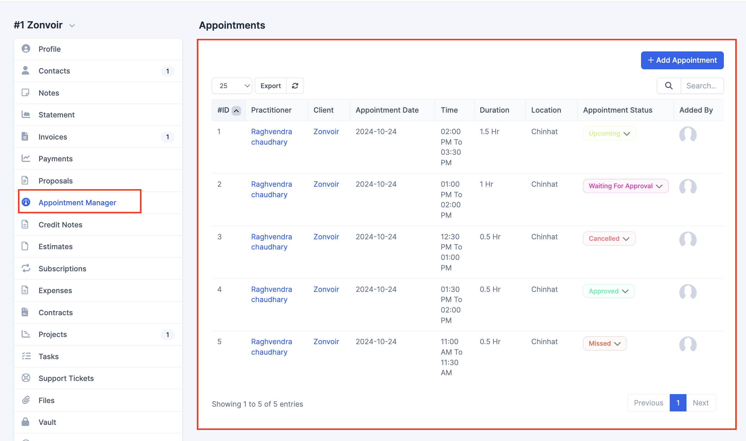 Appointment Module for Perfex CRM - 4