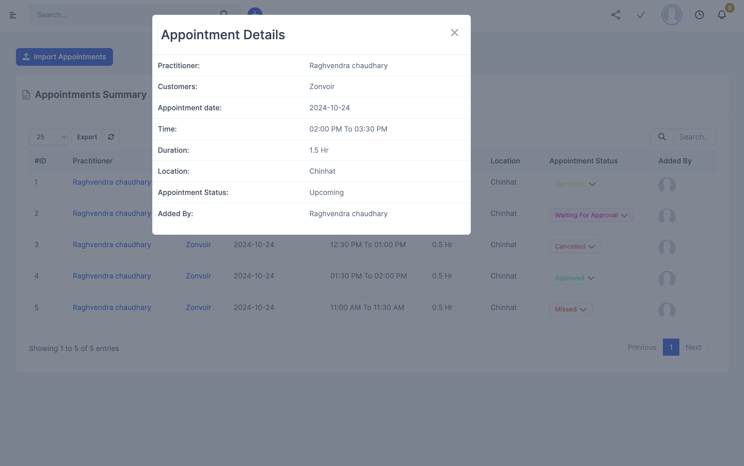 Appointment Module for Perfex CRM - 13