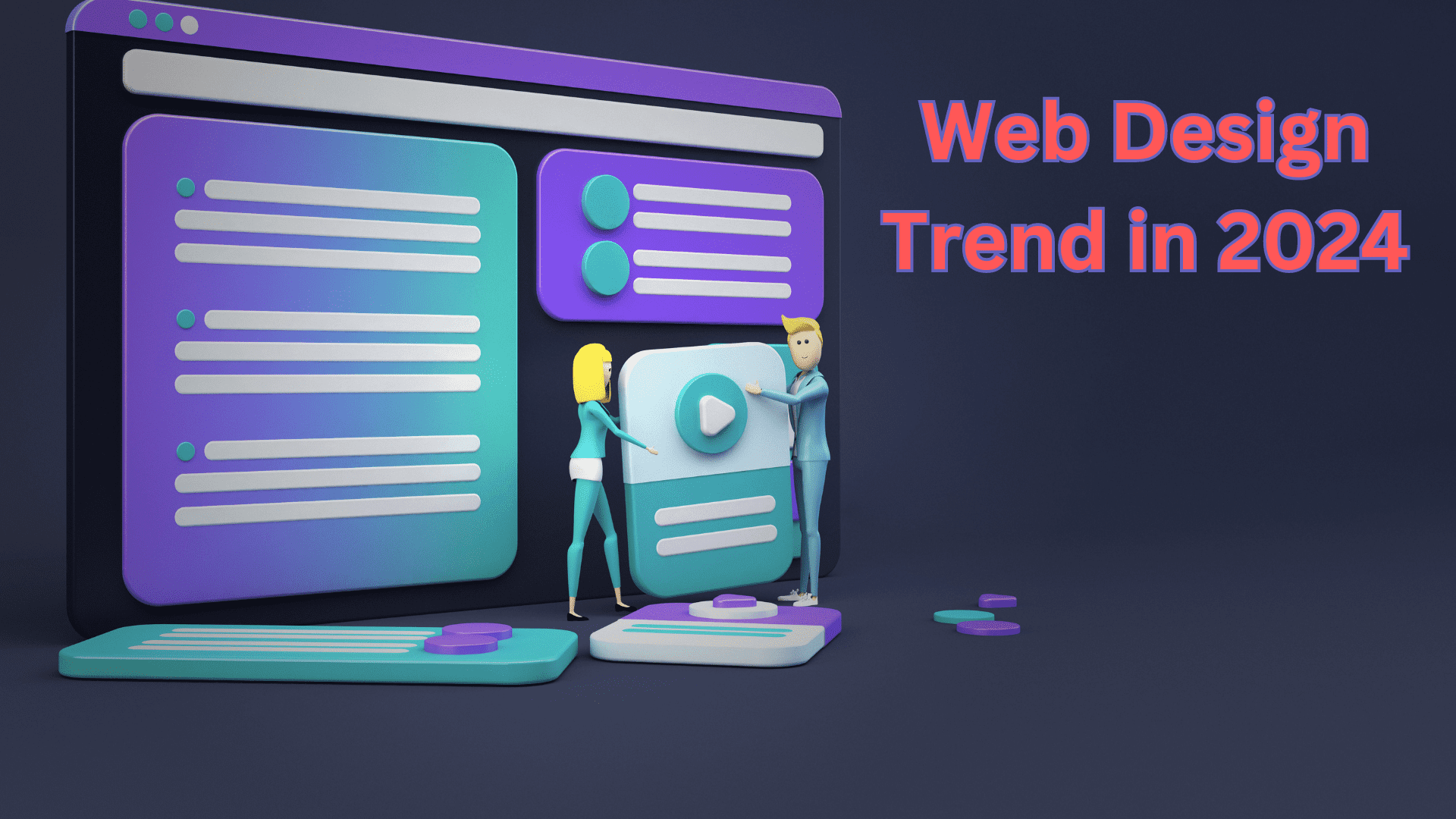 Web design new trends in 2024