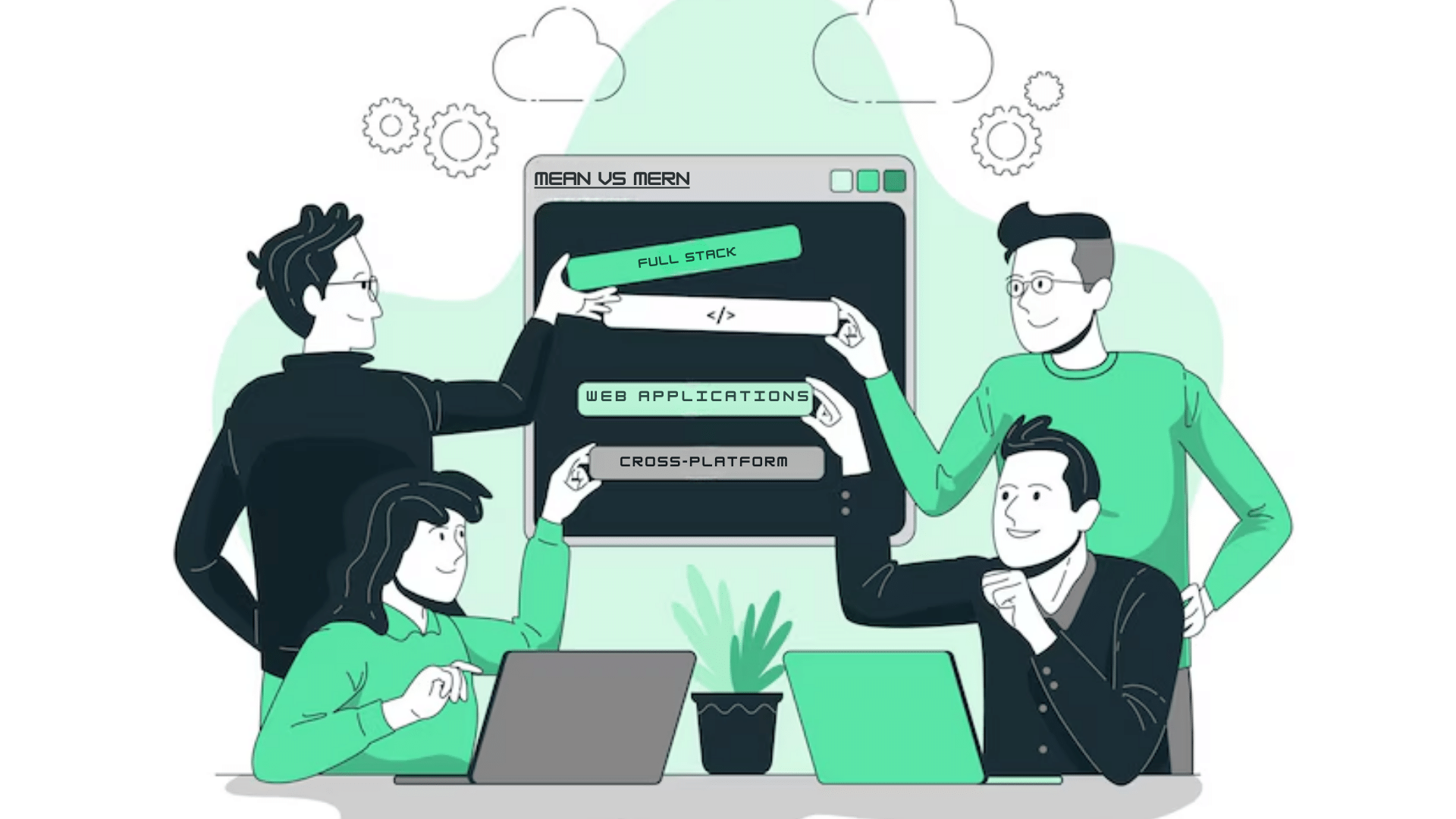 MEAN vs MERN | Which Stack Is Best with Web Development