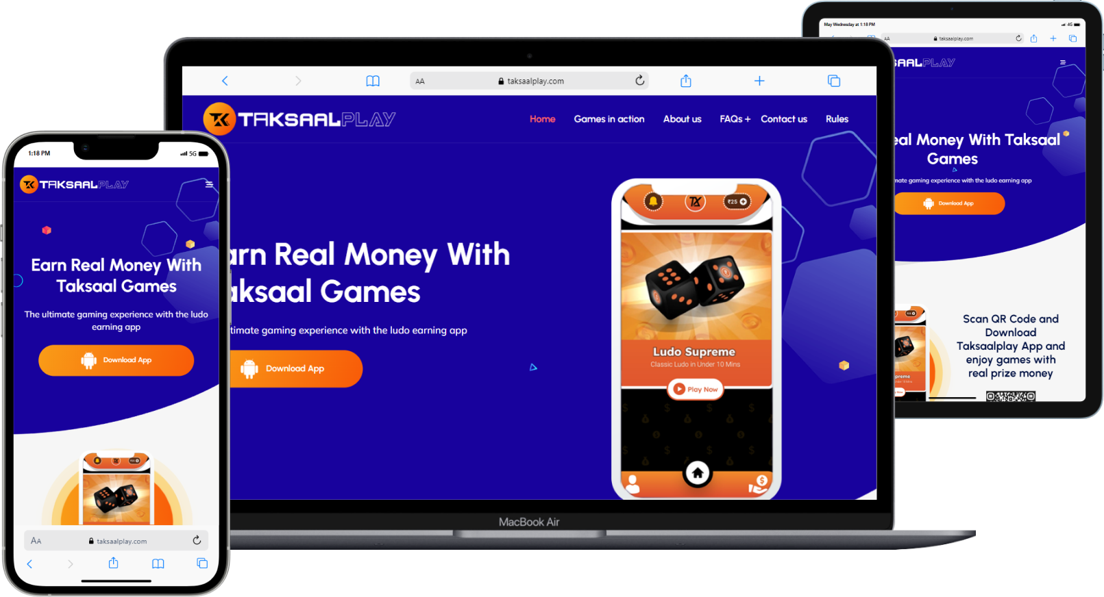 Taksaalplay: Online Ludo Gaming Rewards Objective